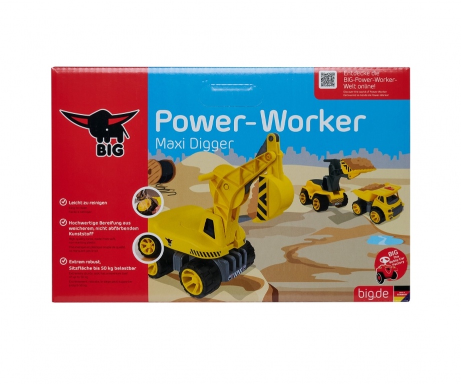 Big Power Worker Maxi Dig - BIG Power Worker Maxi Bagger