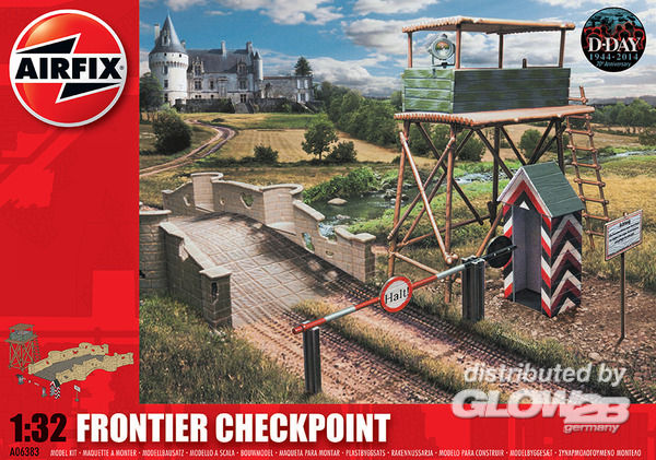 1:32 Frontier Checkpoint - Airfix Plastikmodellbau Luftfahrt Flugzeuge 1:32