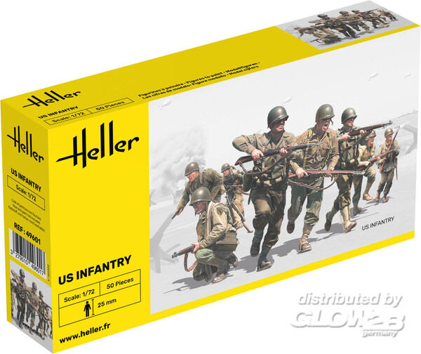 Infanterie US - Heller 1:72 US Infantry