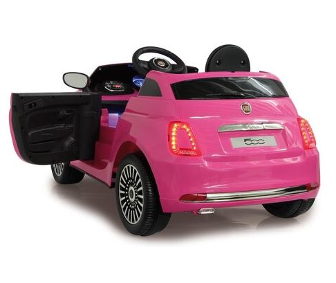 Ride-on Fiat 500 pink 12V - Ride-on Fiat 500 pink 12V