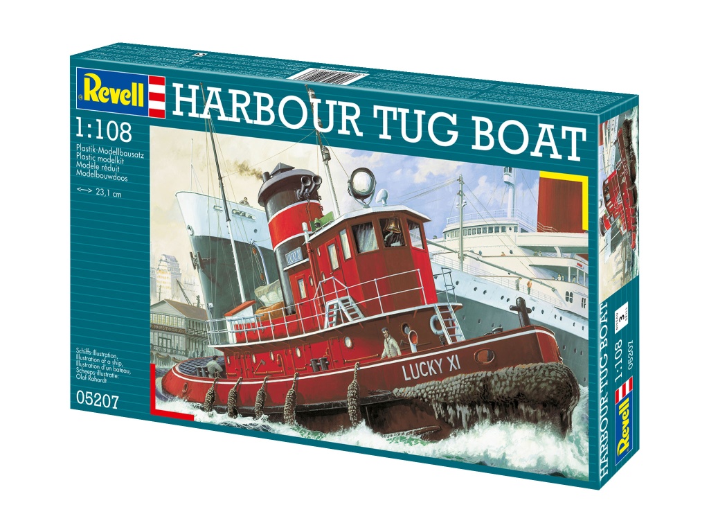 Harbour Tug - Revell 1:108 Harbour Tug Boat