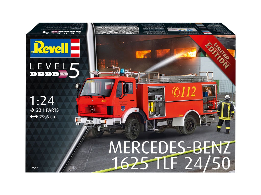 Mercedes-Benz 1625 TLF 24/50 - Revell 1:24 Mercedes-Benz 1625 TLF 24/50