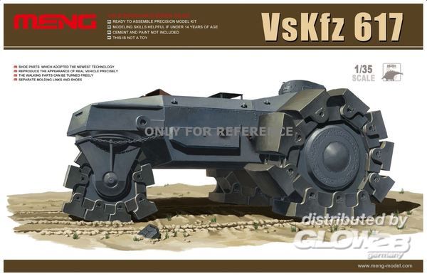 VsKfz 617 Minenräumer - MENG-Model 1:35 VsKfz 617 Minenräumer