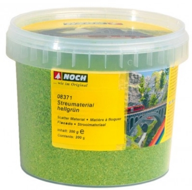 Streumaterial  hellgrün 200g - Vorteile der Dosen-Verpackungen:Stapelbar - für mehr OrdnungWieder