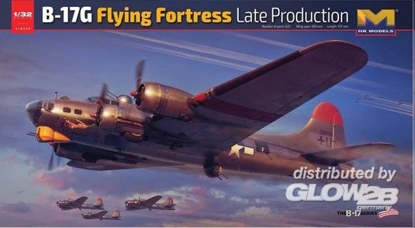B-17G Flying Fortress Late Pr - HongKong Model 1:32 B-17G Flying Fortress Late Production