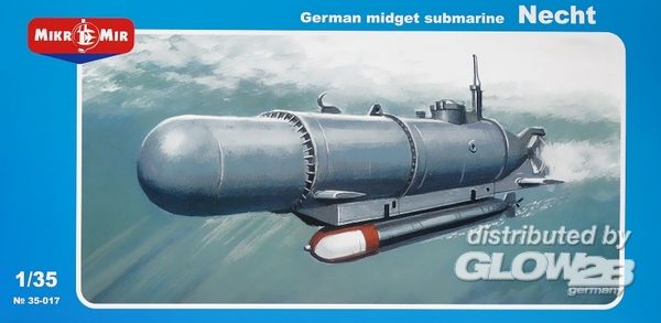 German Midget Submarine - Micro Mir  AMP 1:35 German midget submarine Necht