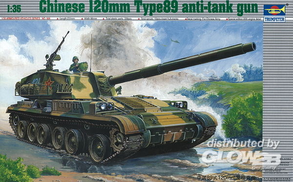 Chinese 120mm Type 8 - Trumpeter 1:35 Chinesischer Panzer 120 mm Type 89
