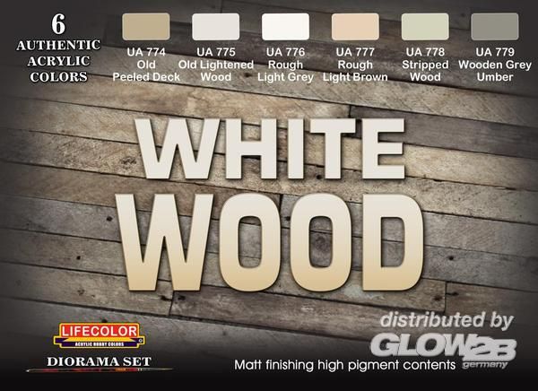 White Wood - Lifecolor  White Wood