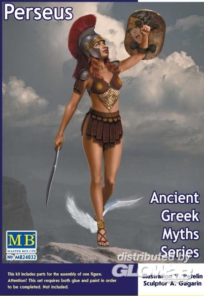 Ancient Greek Myths Series, P - Master Box Ltd. 1:24 Ancient Greek Myths Series, Perseus