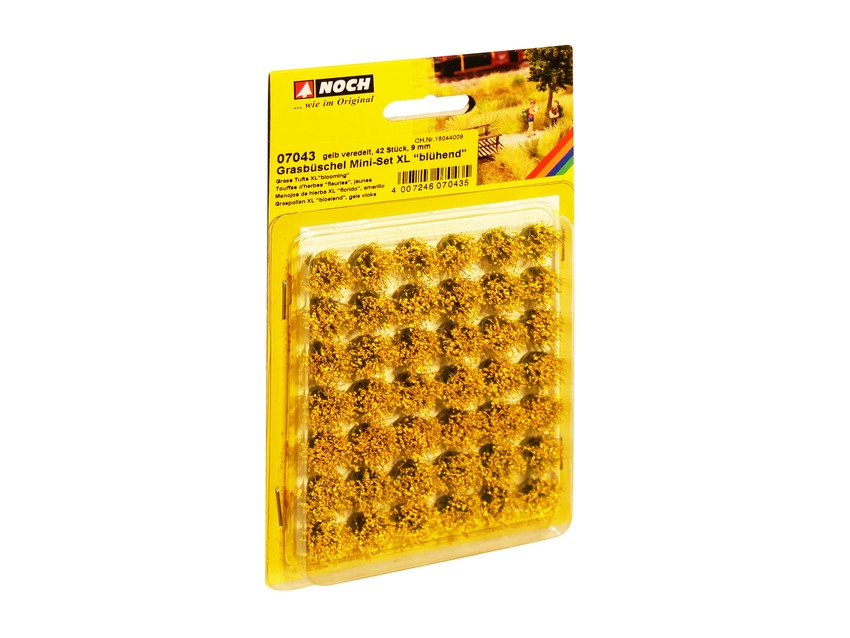Grasbüschel Mini-Set XL gelb