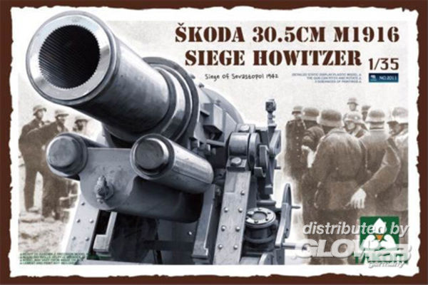 Skoda 30,5cm M1916 Siege Howi - Takom 1:35 Skoda 30,5cm M1916 Siege Howitzer