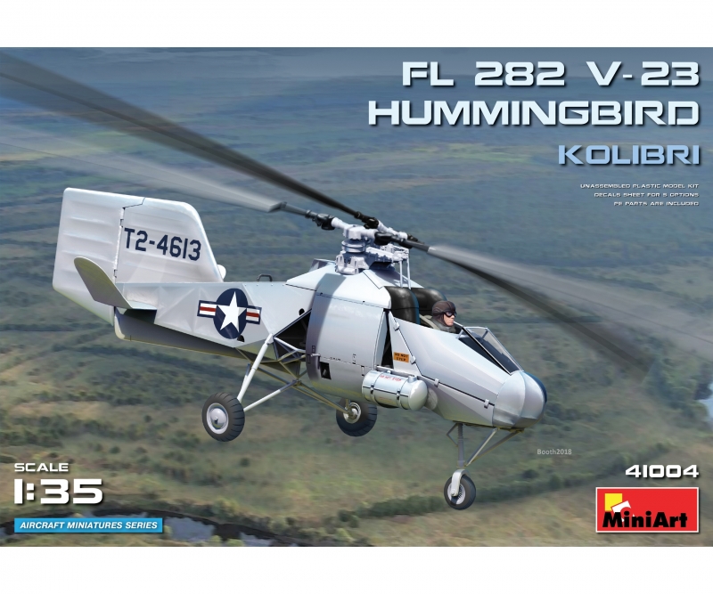 FL 282 V-23 Hummingbird (Koli - 1:35 FL 282 V-23 Hummingbird Hubschra.