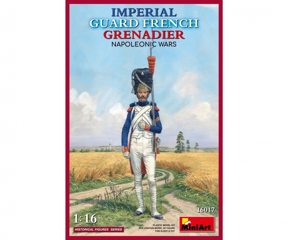 Imperial Guard French Grenadi - 1:16 Fig. Fran. Grenadier Kön.Garde Nap.