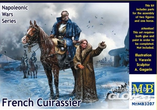 French Cuirassier,Napoleonic - Master Box Ltd. 1:32 French Cuirassier,Napoleonic War Series