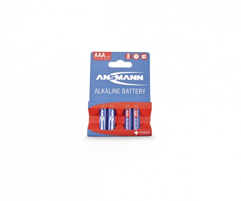 Batterie Set Micro/AAA 1,5V ( - 1,5V Alkaline Micro AAA LR03 Batt. (4)