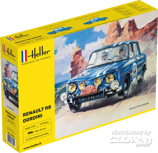 Renault R8 Gordini - Heller 1:24 Renault R8 Gordini