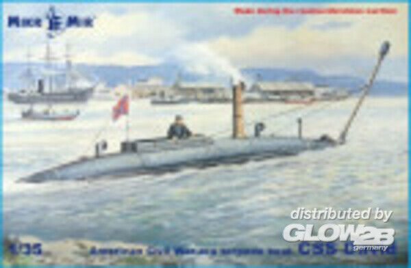 CSS David torpedo boat Americ - Micro Mir  AMP 1:35 CSS David torpedo boat American Civil War-era