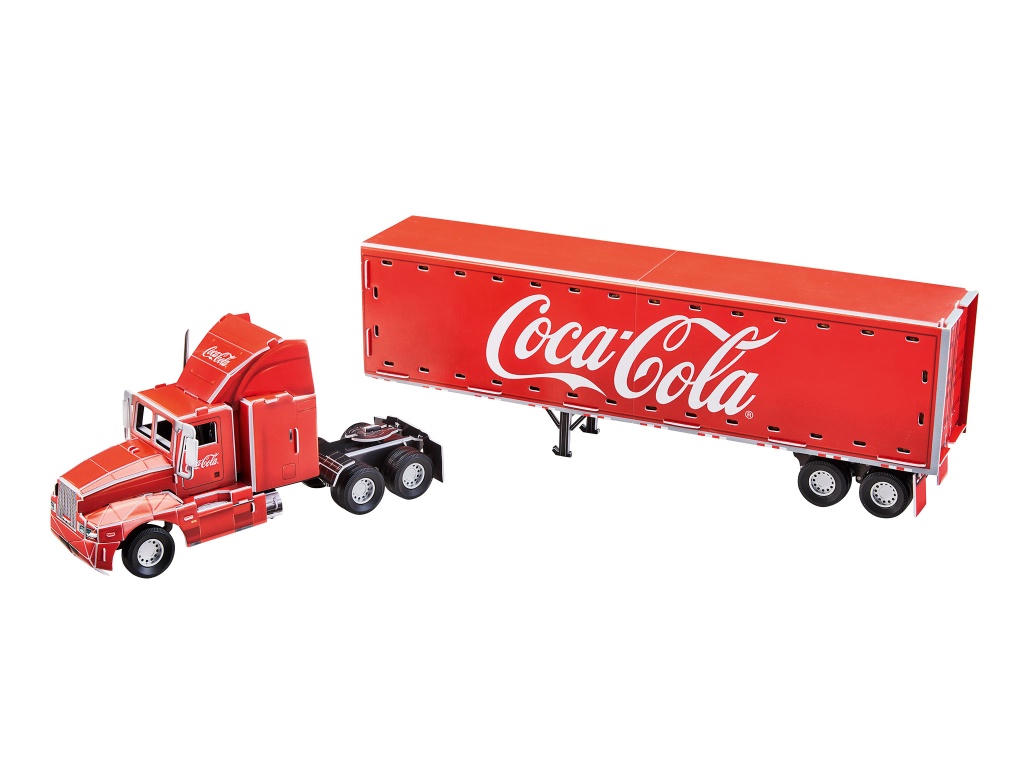 Revell 3D Puzzle Coca Col - Coca-Cola Truck - LED Edition