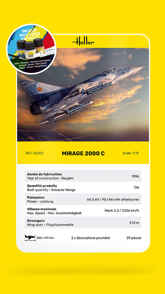 STARTER KIT Mirage 2000 C