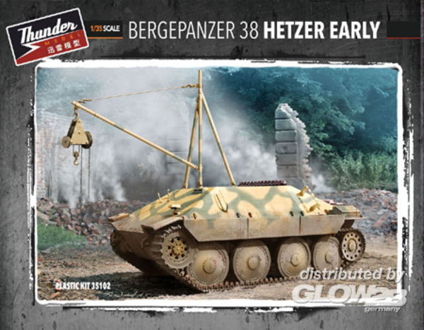 Bergepanzer 38 Hetzer Early - Thundermodels 1:35 Bergepanzer 38 Hetzer Early