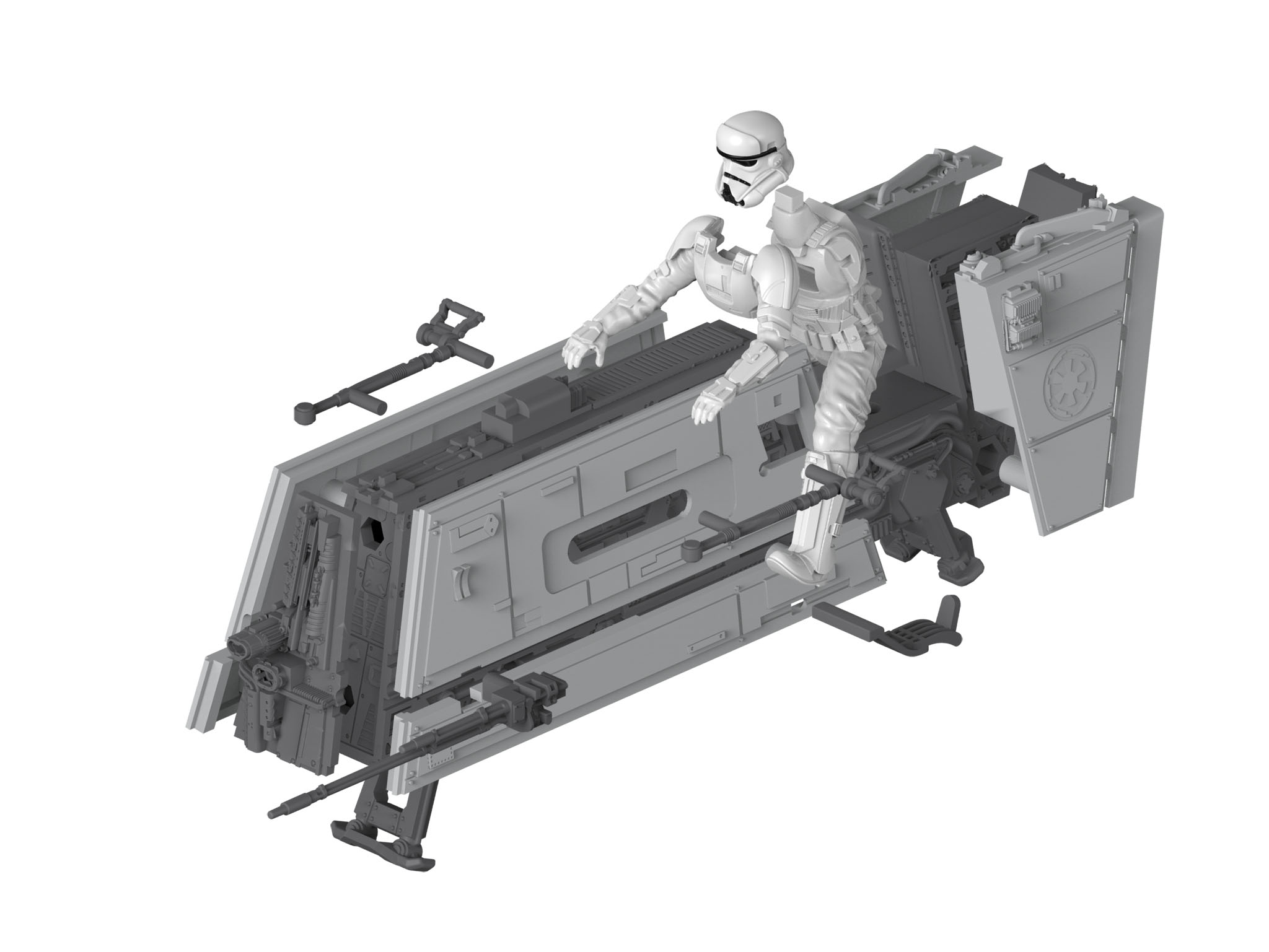 StarWars Imperial Patrol Spee - REVELL Star Wars New Item B Han Solo