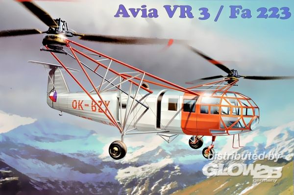 Avia VR 3/ Fa 223 - Micro Mir  AMP 1:72 Avia VR 3/ Fa 223