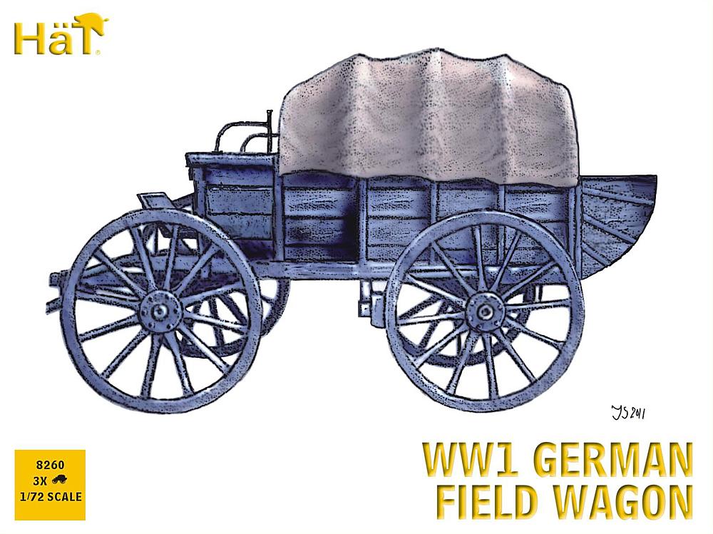 1/72 WWI German Field Wagon - HäT 1/72
