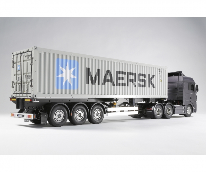 1:14 RC 40ft.Cont.Aufl.MAERSK - 1:14 RC 40ft. Maersk Container Auflieger