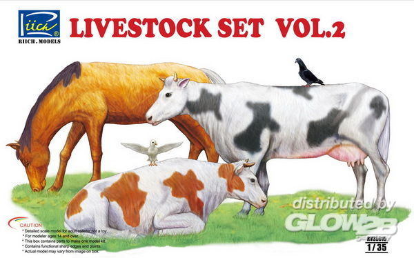 Livestock Set Vol.2 - Riich Models 1:35 Livestock Set Vol.2