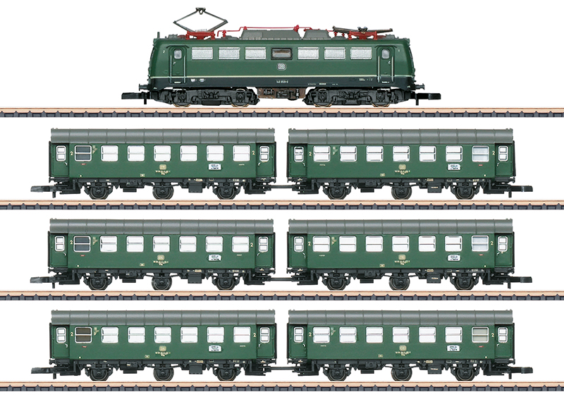 Zugpackung Fernverkehr DB - Zugpackung Ferienreisezug mit BR 140