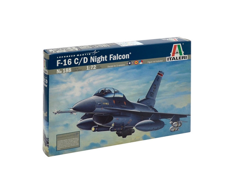 1:72 F-16 C/D Nachtfalke - 1:72 F-16 C/D Night Falcon