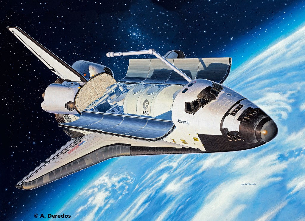 Space Shuttle Atlantis - Space Shuttle Atlantis 1:144