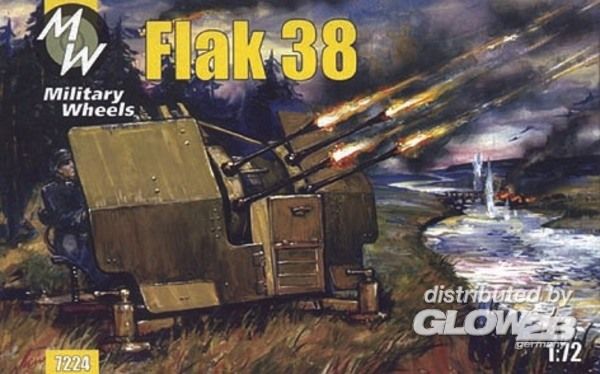 Flak 38 - Military Wheels 1:72 Flak 38