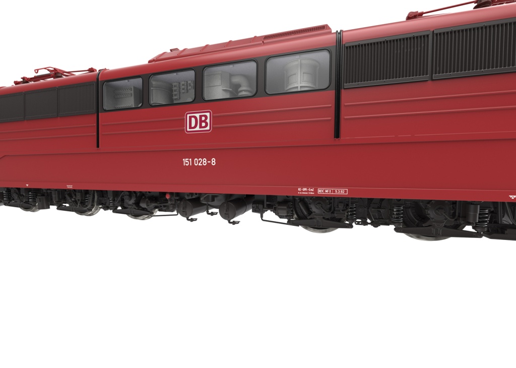 E-Lok Br 151 DB AG Ep. V - Elektrolokomotive Baureihe 151