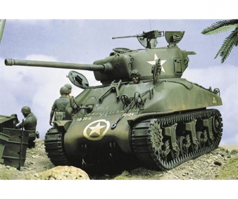 1:35 Sherman M4A1 - 1:35 Sherman M4A1