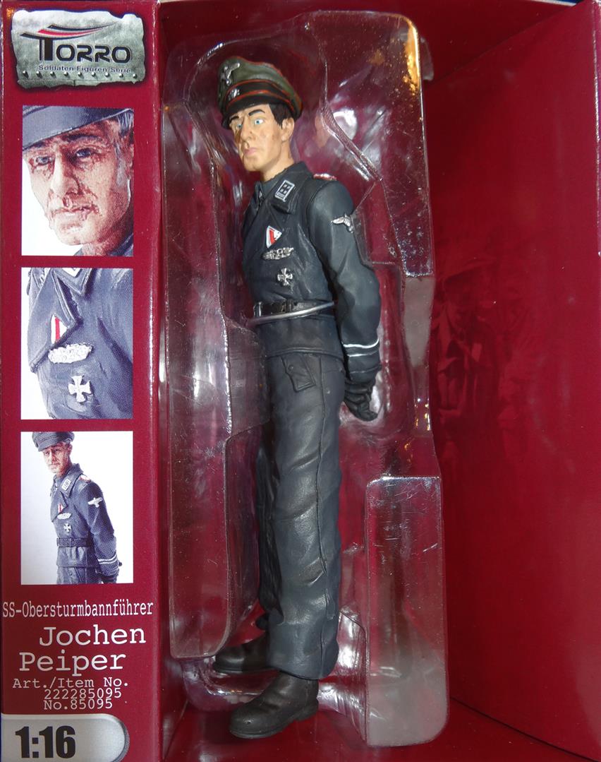 Obersturmbannführer J-Peiper - 1/16 Figur Obersturmbannführer Jochen Peiper