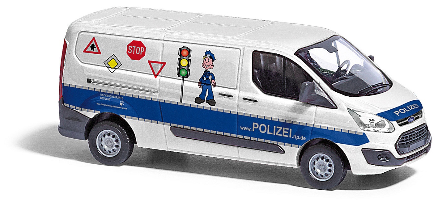 Ford Transit Polizei Verkehrs - HO 1:87 - Polizei Verkehrssicherheit