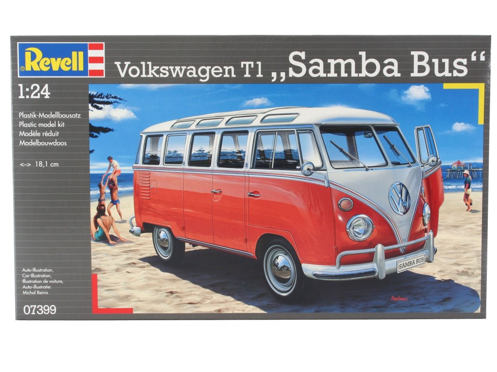 VW T1 Samba Bus - Volkswagen T1 SAMBA BUS 1:24