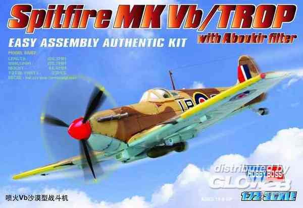 1/72 Spitfire MK.Vb - Hobby Boss 1:72 Spitfire MK.Vb TROP