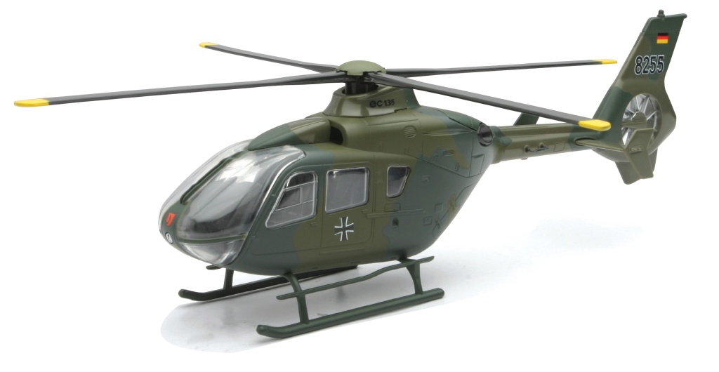 Eurocopter EC 135 Bundeswehr - Fertigmodell im Maßstab 1:43