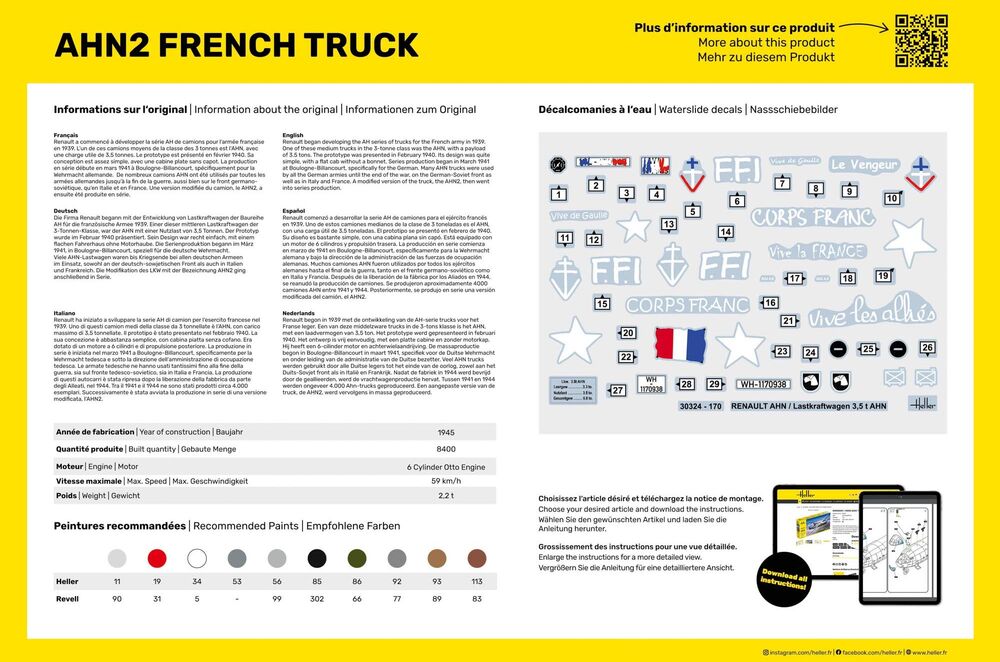 AHN2 French Truck - 1:35 AHN2 French Truck