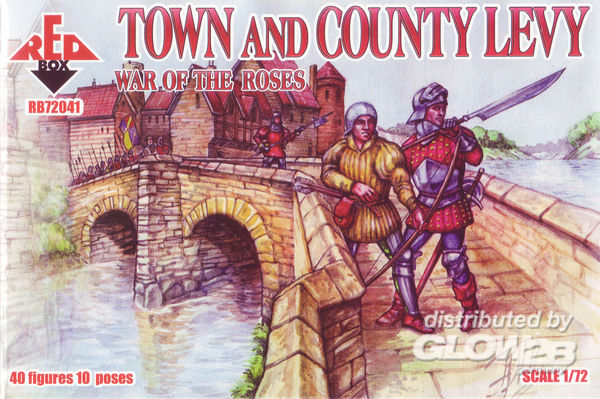 Town & Country Levy, War of t - Red Box 1:72 Town & Country Levy, War of the Roses 2