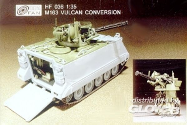 M163 Vulcan Conversion - Hobby Fan 1:35 M163 Vulcan Conversion