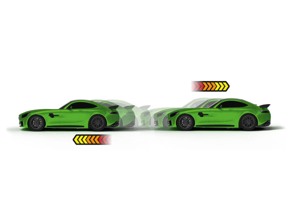 Build ´n Race Mercedes-AMG GT - Build ´n Race Mercedes-AMG GT R, grün