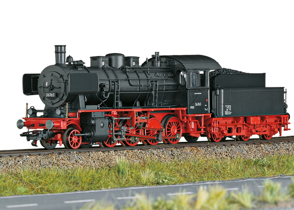 Güterzug-Dampflok BR 56 DR - Dampflokomotive BR 56