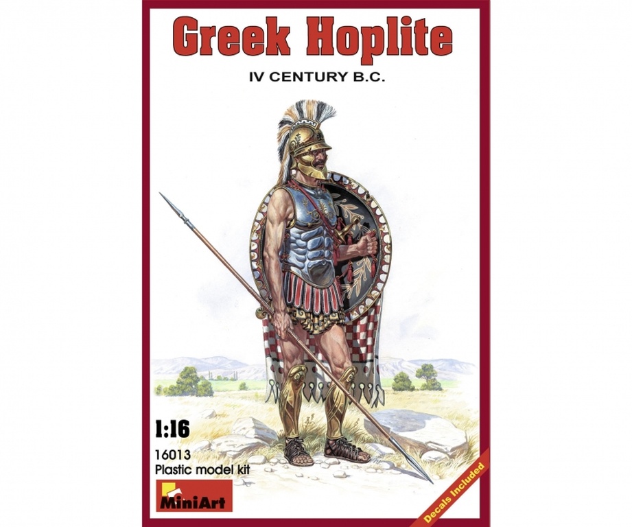Griechischer Hoplit IV. Jhdt. - 1:16 Fig. Griech. Krieger 4.Jh v.Chr.