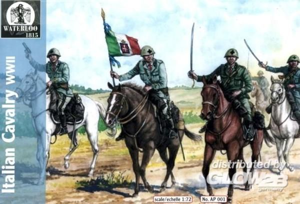 Italian Cavalary WWII - WATERLOO 1815 1:72 Italian Cavalary WWII