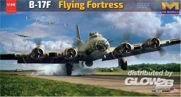 B-17F flying fortress F versi - HongKong Model 1:32 B-17F flying fortress F version