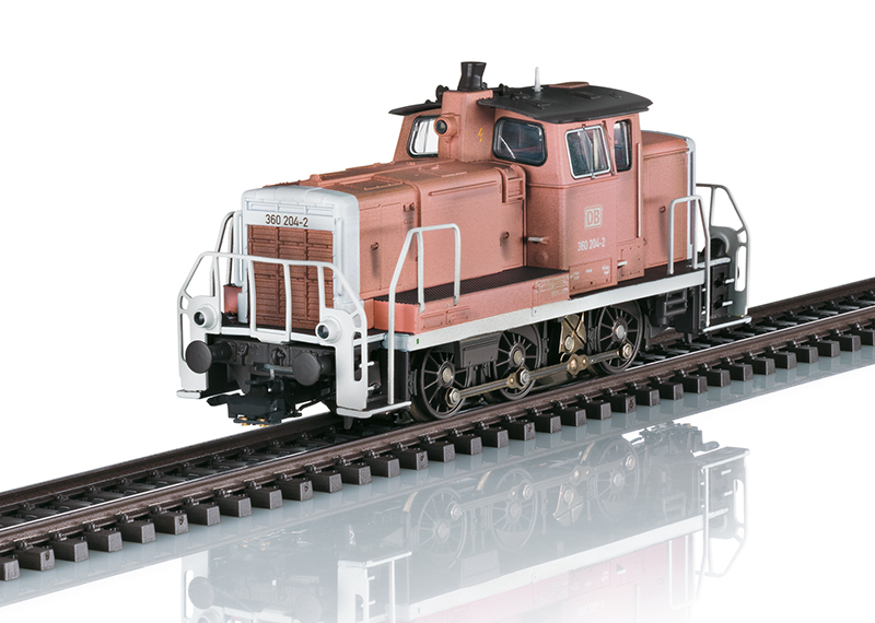 Diesellok BR 360 DB - Diesellokomotive Baureihe 360 - AUSGEBLEICHT