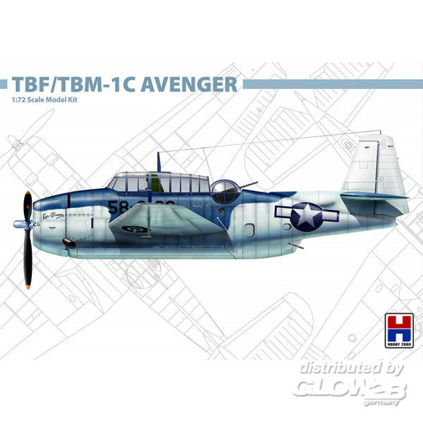 TBF/TBM-1C Avenger - Hobby 2000 1:72 TBF/TBM-1C Avenger